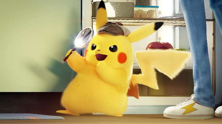 Imagem do curta do Detetive Pikachu