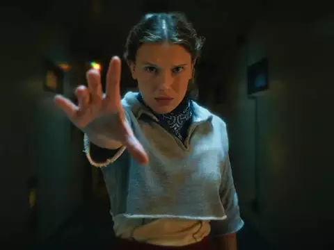 Millie Bobby Brown en Stranger Things/Reproducción
