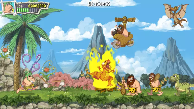 その他 JACKCATLAB PhatJoeMY GAME MY RULES Ver. Remake de Joe & Mac: Caveman Ninja é anunciado para PC e consoles