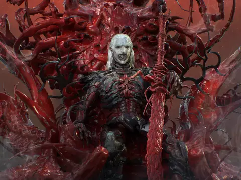 Arte conceitual de Knull em Venom 3