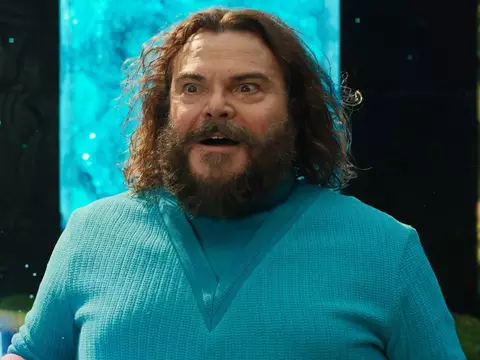 Jack Black como Steve en Una película de Minecraft/Divulgación
