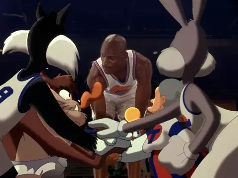 Michael Jordan em Space Jam/Warner Bros.