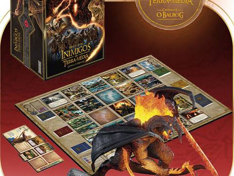 Inimigos da Terra-Média: Novo Board Game Brasileiro de O Senhor dos Anéis Promete Aventuras Épicas