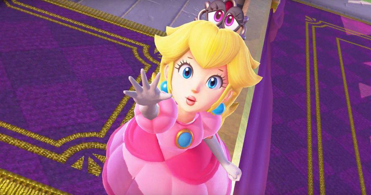 Visual De Peach No Filme Do Mario Vaza Em Publicidade 