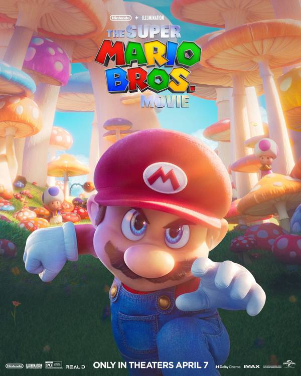Estreia de Super Mario Bros. O Filme é adiantada no Brasil