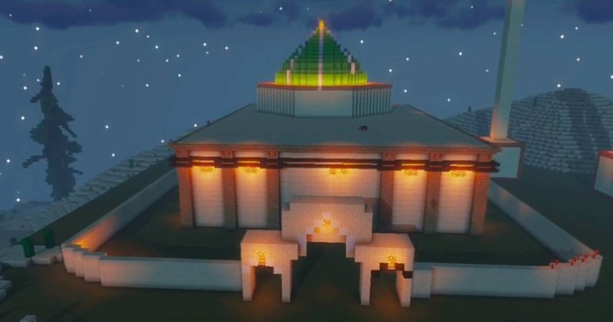 Minecraft' Ã© usado para criar rÃ©plicas de monumentos, cenÃ¡rios