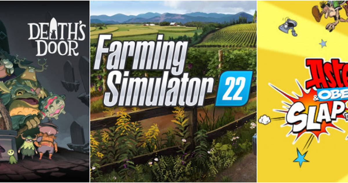 Farming Simulator e Death's Door são destaques nos lançamentos da