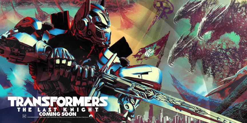 Transformers: O Último Cavaleiro  Novo cartaz reúne o elenco do filme