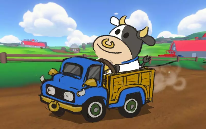 Mario Kart World | El origen de la vaca de Moo Moo Meadows