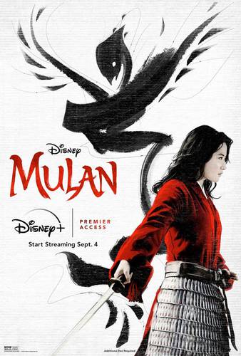 Liu Yifei no pôster de Mulan