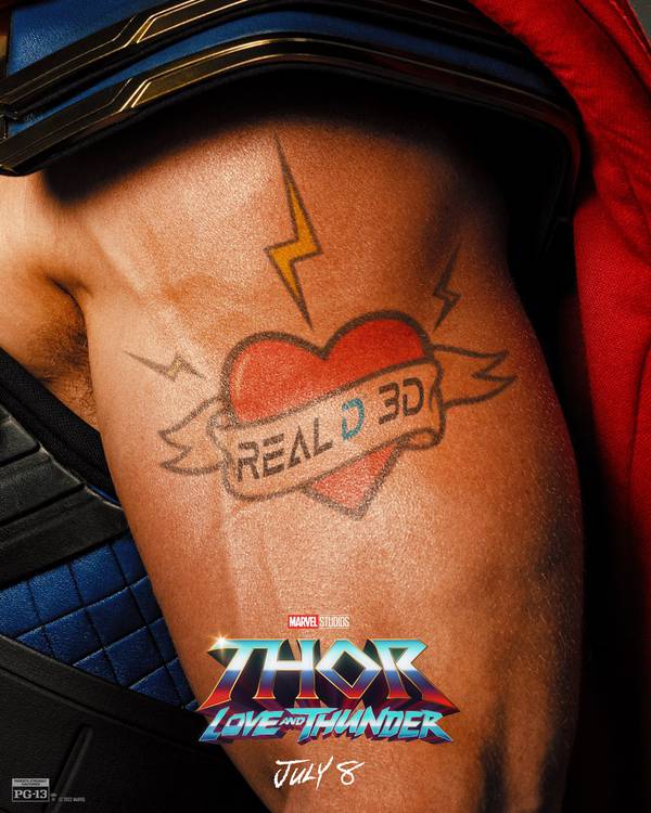 Thor: Amor e Trovão': Elenco se reúne no novo cartaz BELÍSSIMO da  sequência; Confira! - CinePOP