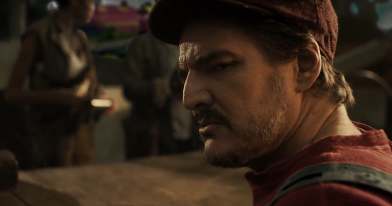 Imagem de Pedro Pascal como Mario no SNL