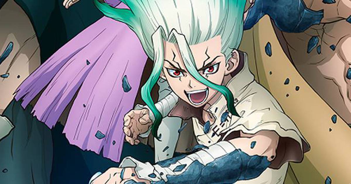 3ª temporada de Dr. STONE estreia em abril na Crunchyroll