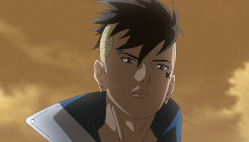 Kawaki em Boruto.