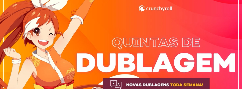 Crunchyroll Brasil ✨ on X: As Quintas de Dublagem estão aqui