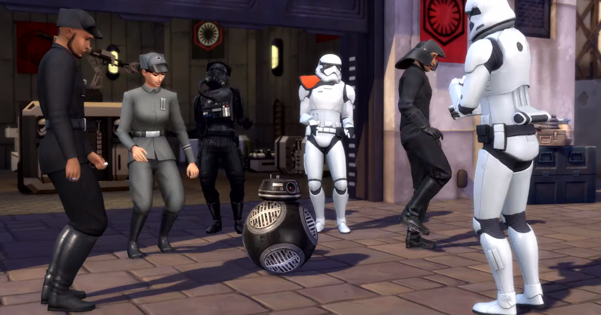 Sims 4 star wars. Симс 4 Star Wars. The SIMS 4 Star Wars: путешествие на батуу. Симс 4 Звездные войны. Симс 4 Стар ВАРС.