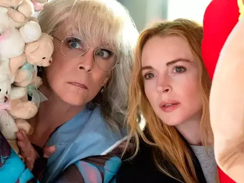 Jamie Lee Curtis e Lindsay Lohan em Uma Sexta-Feira Mais Louca Ainda (Divulgação/Disney)