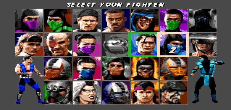 Personagens(preços) - Mortal Kombat