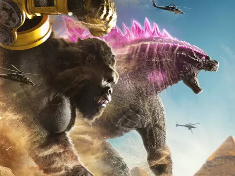Cena de Godzilla e Kong: O Novo Império (Divulgação)