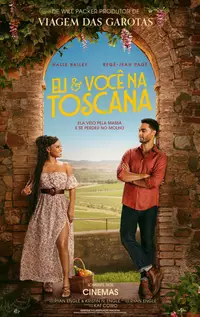 Regé-Jean Page e Halle Bailey em Eu E Você na Toscana (Divulgação)