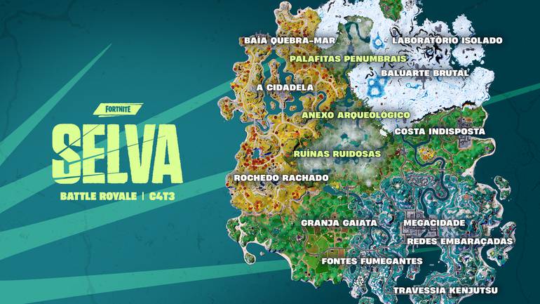 Fortnite: Nova temporada tem selva, Raptors e Transformers