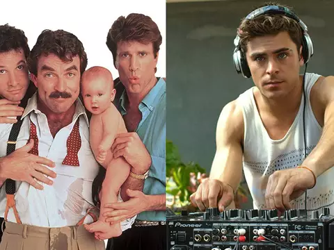 Três Solteirões e um bebê e Zac Efron/Disney