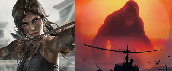 Kong - Ilha da Caveira e Tomb Raider vão virar séries animadas na