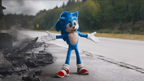 Os memes, homenagens e referências aos jogos de Sonic no live-action