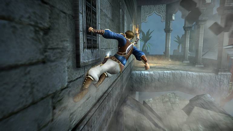 Imagem de Prince of Persia: The Sands of Time de PS2. 