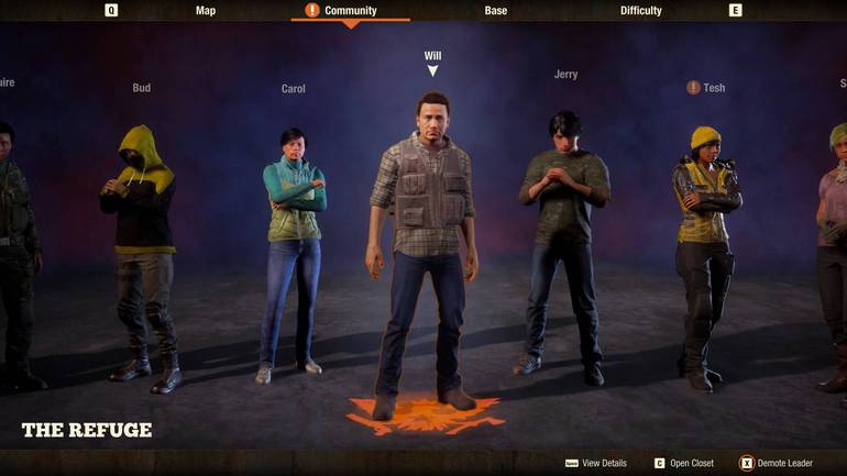 Personagens de State of Decay 2.