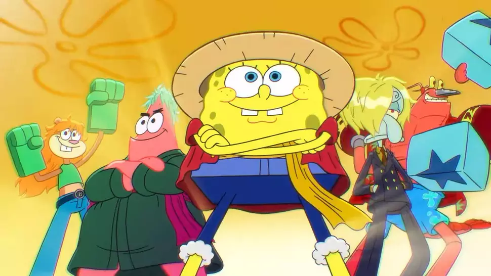 Colaboracao One Piece Bob Esponja Mclanche Feliz Abertura