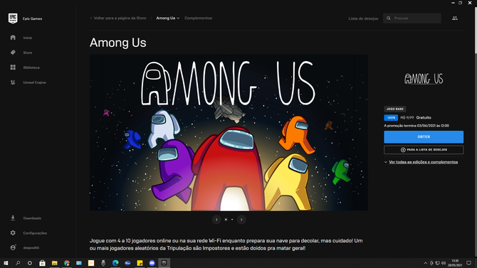 AMONG US: ONLINE EDITION jogo online gratuito em