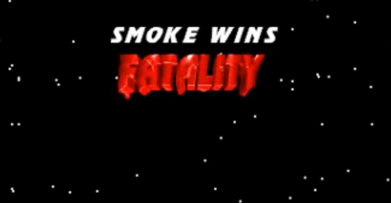 Fatality de Smoke destrói o mundo.