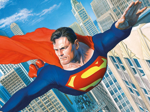 Superman | Alex Ross resgata arte com herói no Rio de Janeiro