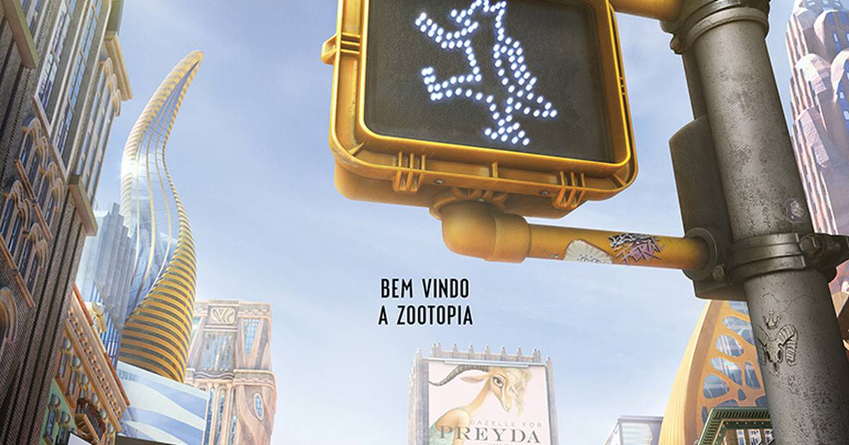 Veja o primeiro cartaz nacional de Zootopia - Essa Cidade é o Bicho -  Salada de Cinema