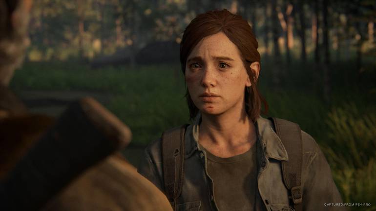 Ellie no segundo The Last of Us.