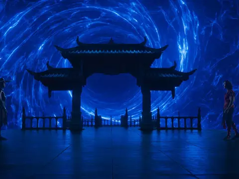 Escena de Mortal Kombat II (Reproducción)