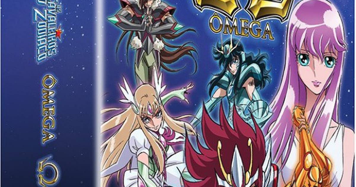 Ômega: confira, em primeira mão, as capas dos discos avulsos e da terceira  box de DVDs da primeira temporada do anime + música Nvoa Geração e dublagem  dos Cavaleiros de Ouro são