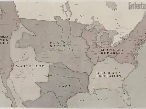 Revolution | Veja um mapa dos Estados Unidos após o blecaute