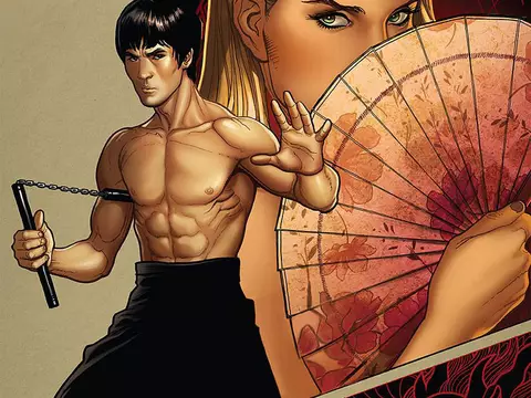 Bruce Lee | Veja 20 páginas da nova HQ, The Dragon Rises