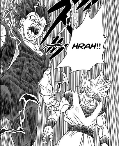 Goku também conseguiu o Ultra Ego de Vegeta