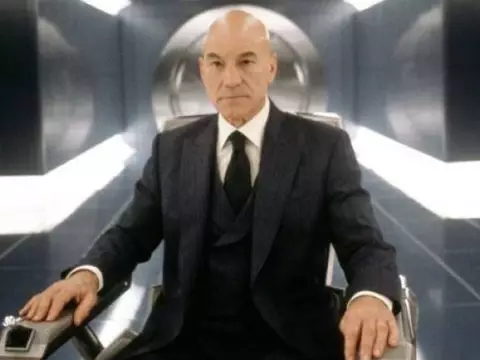 Patrick Stewart como Professor Xavier (Reprodução)