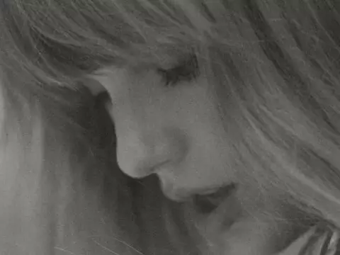 Imagem promocional de Taylor Swift para o The Tortured Poets Department (Reprodução)