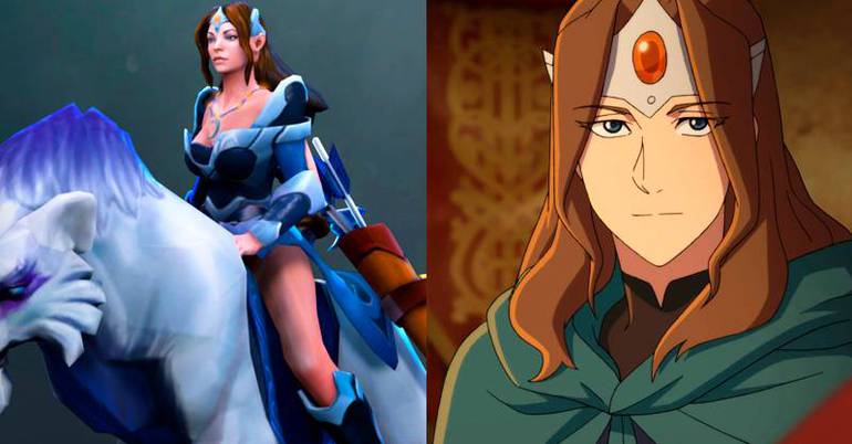 Mirana, Princesa da Lua em Dota: Dragons Blood