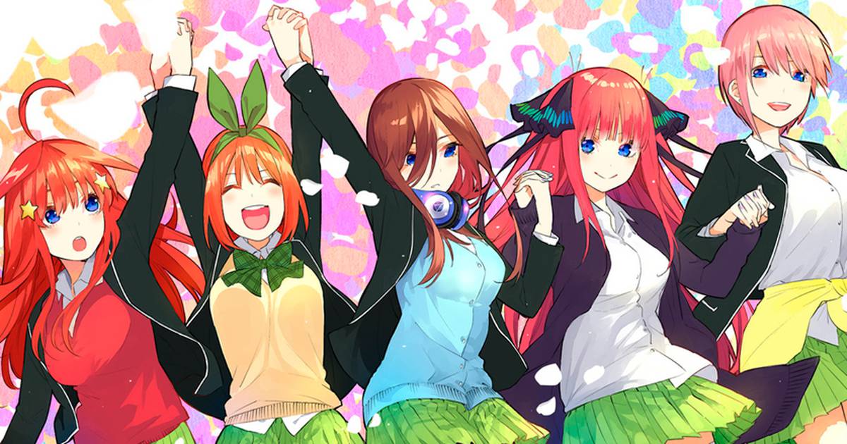 Conheça os Dubladores de The Quintessential Quintuplets (As Quintuplas)