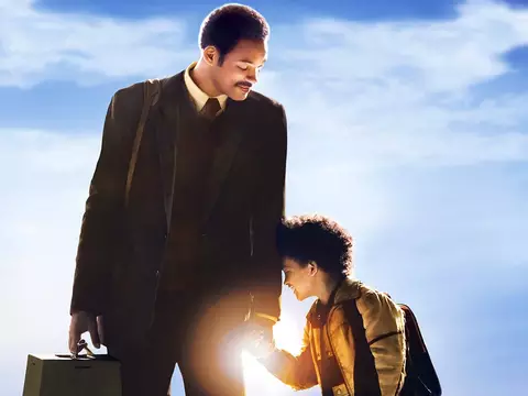 Cena de À Procura da Felicidade (Divulgação)