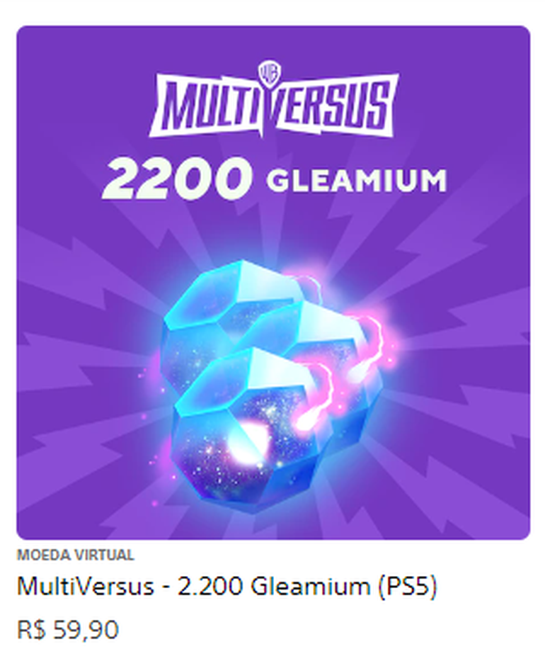 Image of a Gleamium item on the Official Playstation Store