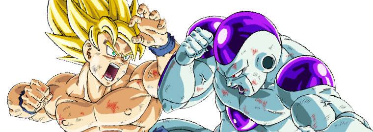 Luta de Goku contra Freeza tem um erro que o anime consertou