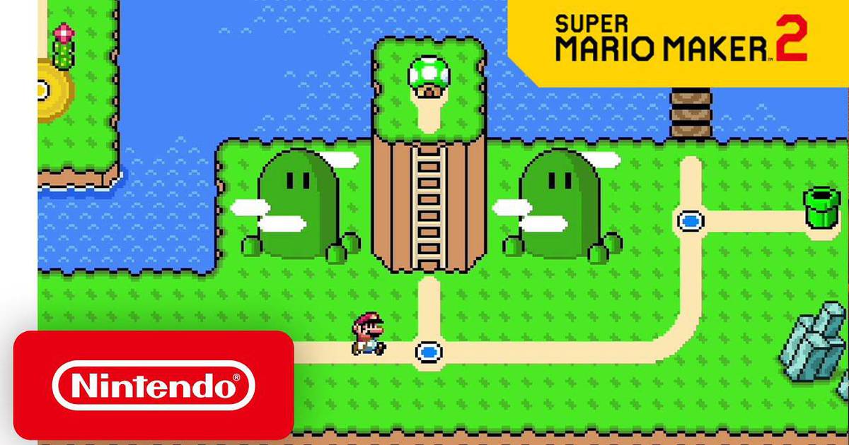 Mario Maker permitirá criar suas próprias fases do jogo em setembro