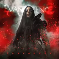 Amy Lee, do Evanescence, em divulgação do Sanctuary (Reprodução)
